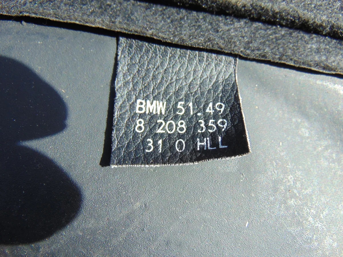 Kofferraum Bodenmatte BMW 7 E38 8208359 thumbnail 6