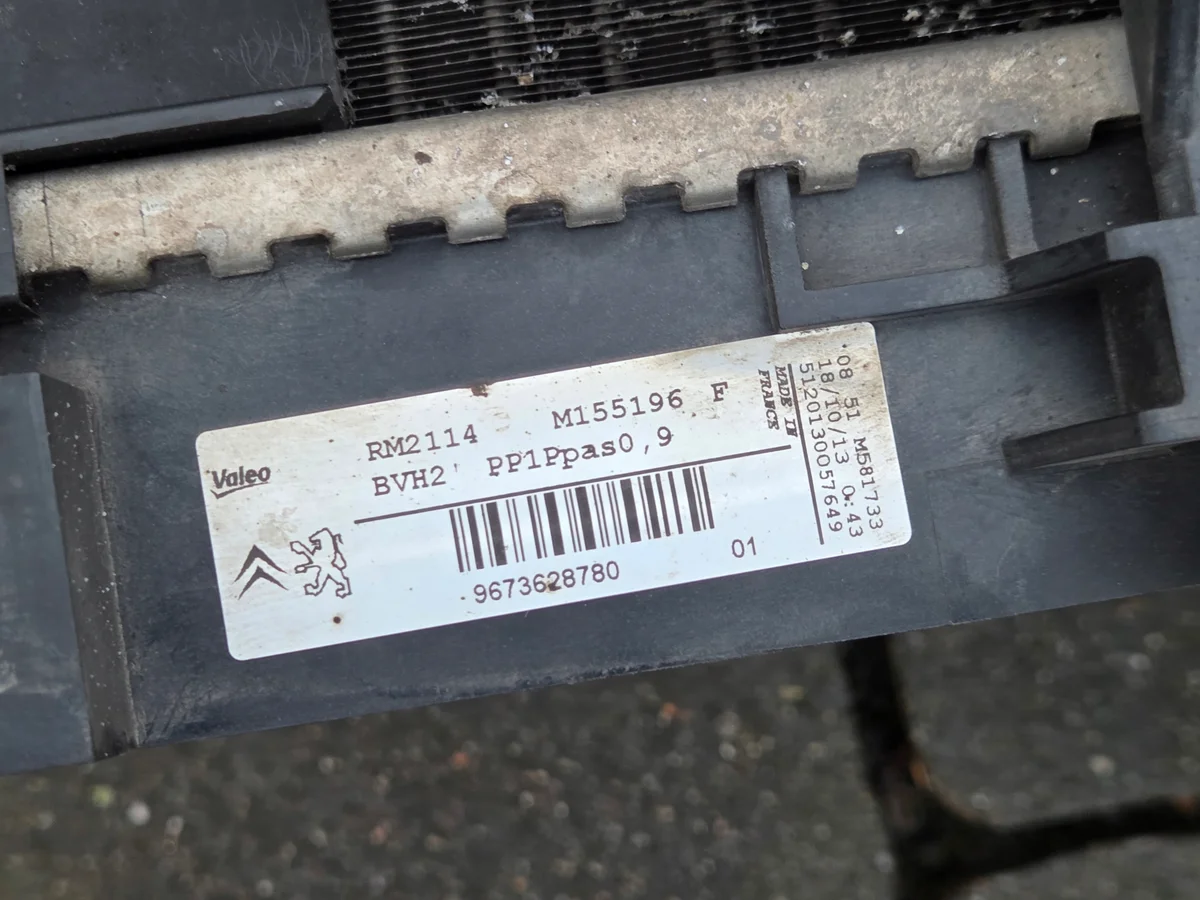 Kühlerlüfter für Citroen C4 Picasso II image 9
