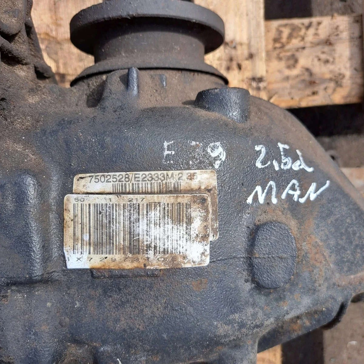 Differential hinten BMW 5 E39 2.5D 7119636 thumbnail 1