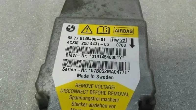 BMW 6er E63 E64 E60 Sicherheitsmodul 9145400 image 3