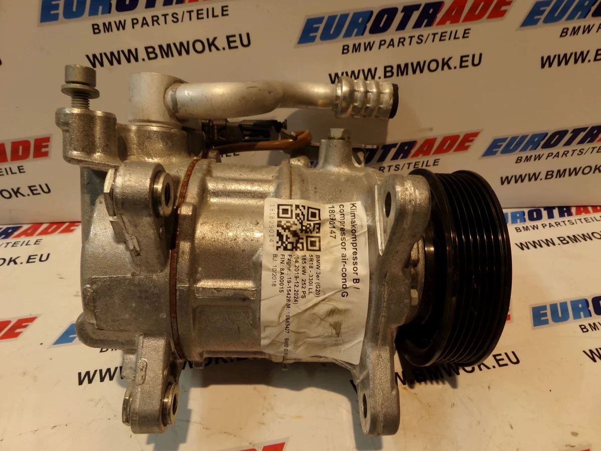 Compressore Aria Condizionata BMW G20 G21 G22 G42 64529482996 DENSO