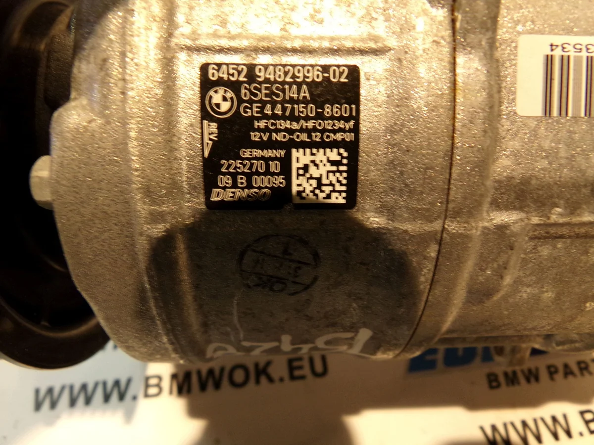 Bomba Aire Acondicionado BMW G20 G21 G22 G42 64529482996 image 7