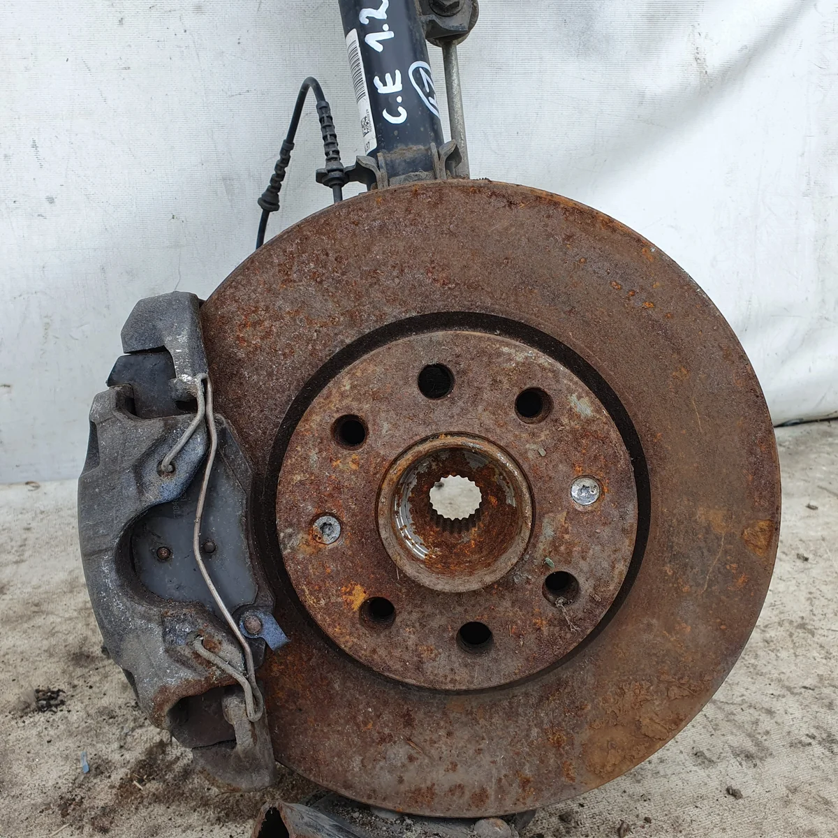 Opel Corsa E Amortisseur Gauche 13434139 image 4