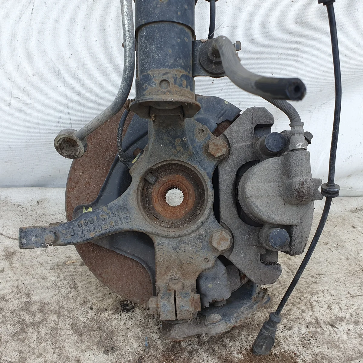 Opel Corsa E Amortisseur Gauche 13434139 image 6