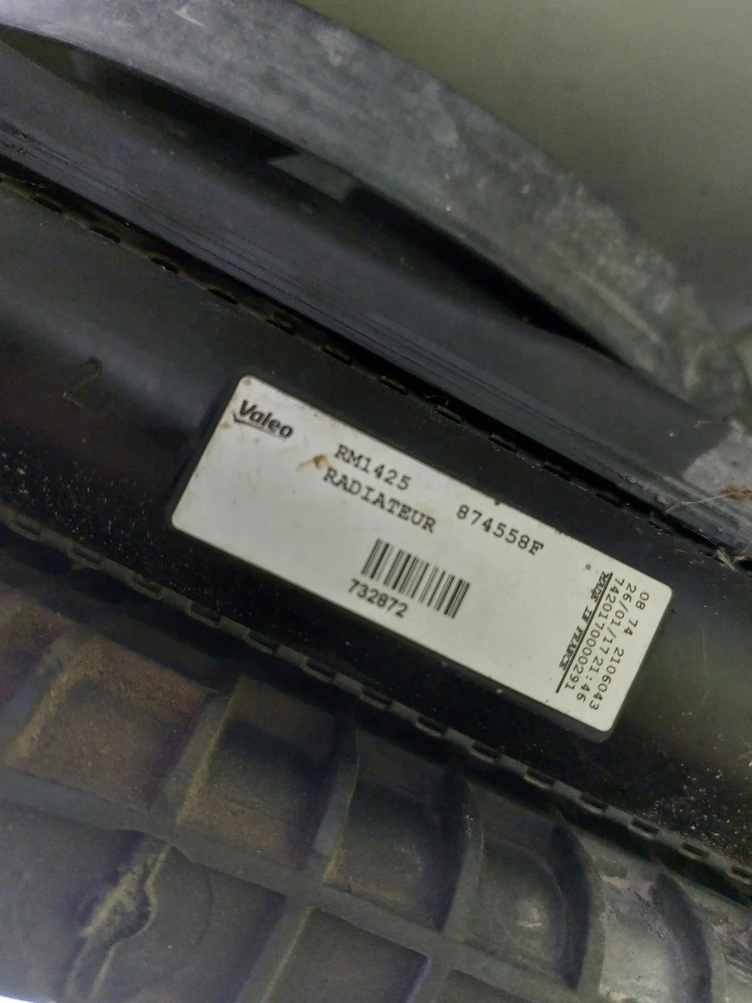 Kühler VW Passat B6 2.0 TDI 1K0121207BC image 6