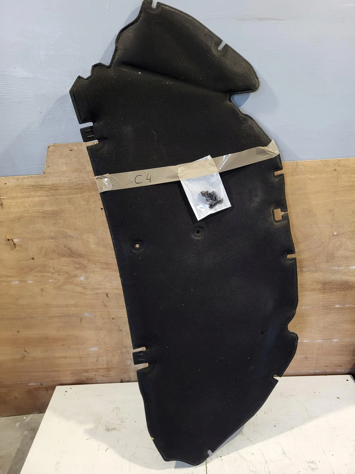Citroen C4 B7 DS4 1222 - Isolamento Cofano