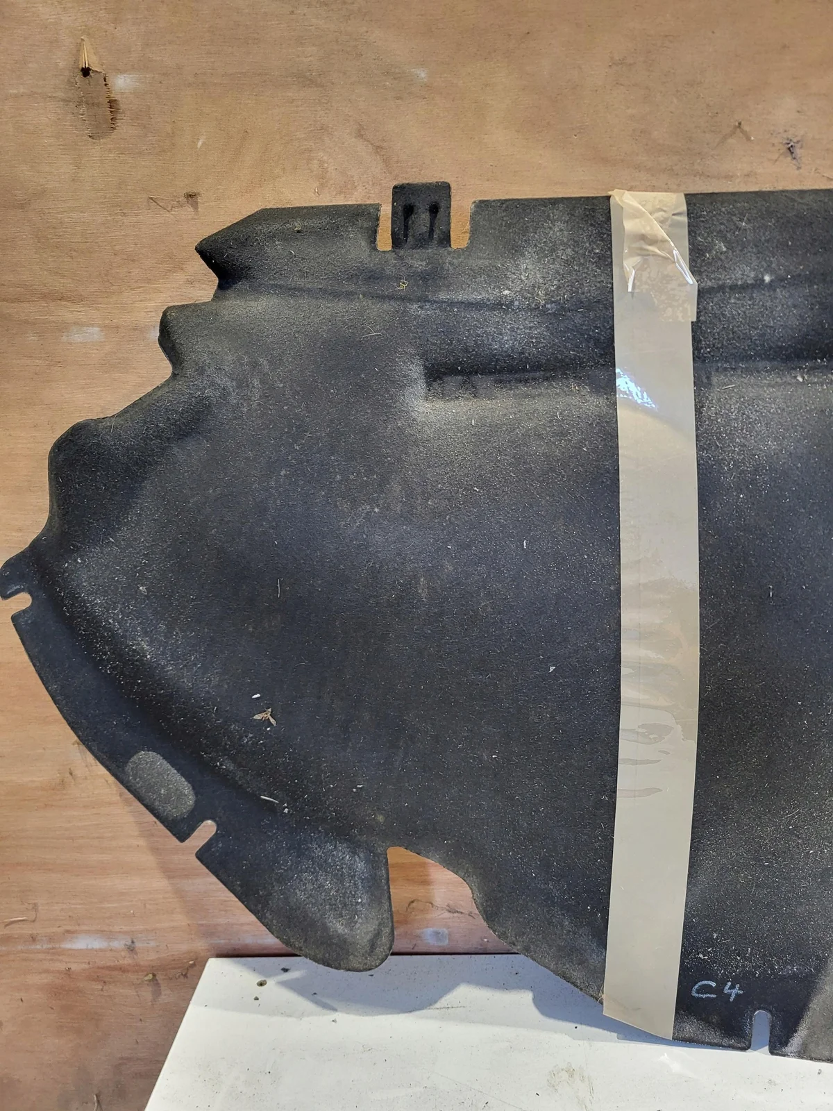 Dämmung Motorhaube Citroen C4 B7 DS4 1222 image 5