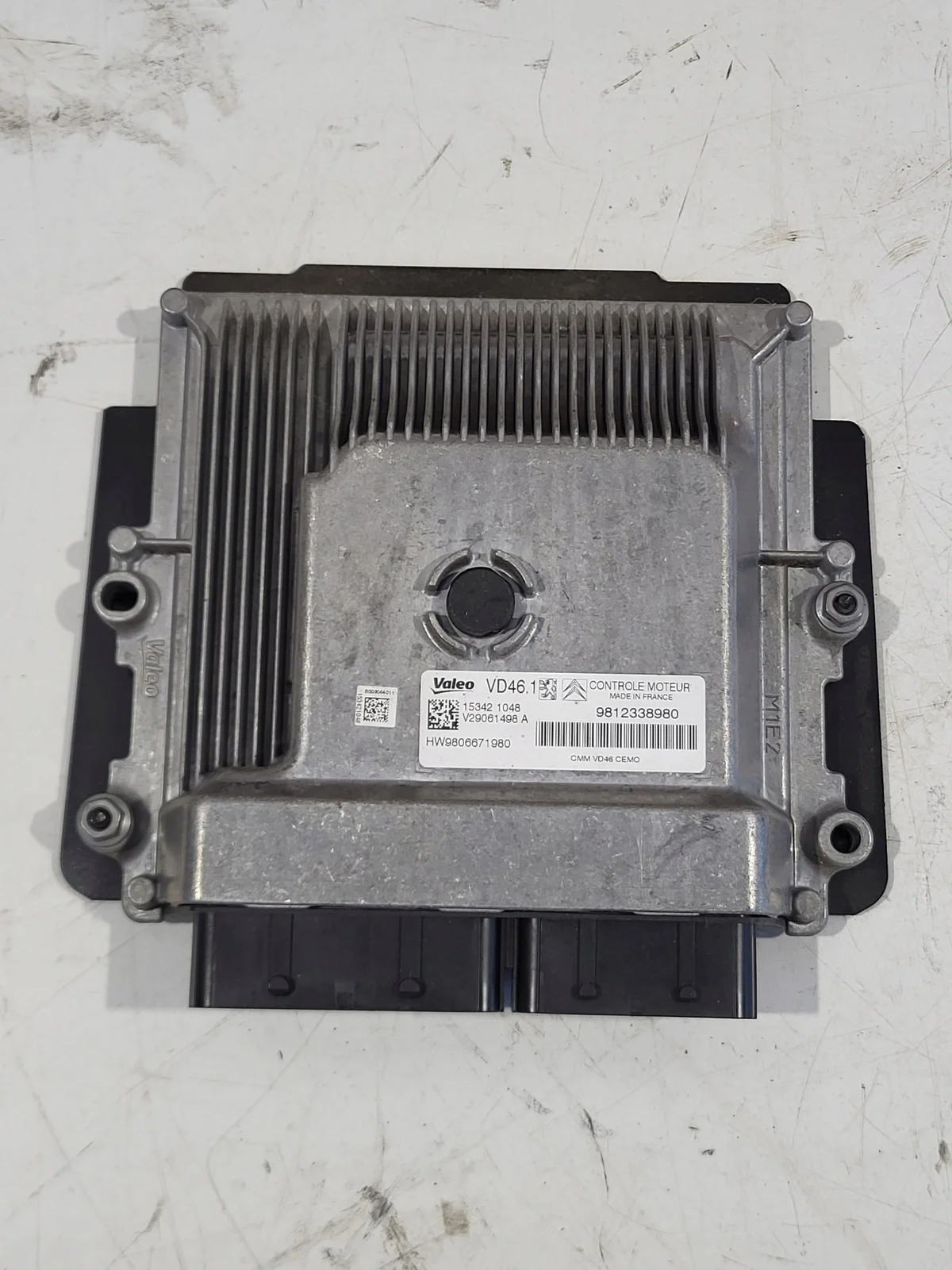 Moottorinohjausyksikkö Citroen C4 B7 1.2THP