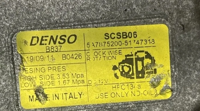 Klimakompressor Fiat Punto II 51747318 image 4