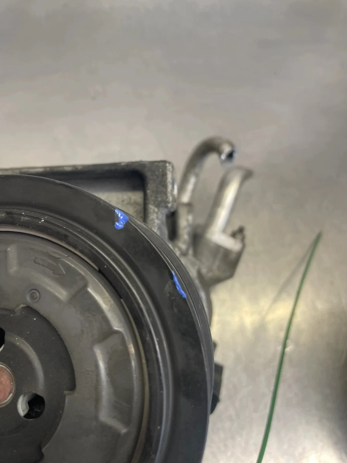 Airconditioning compressor Peugeot Citroen 9672247080 image 5