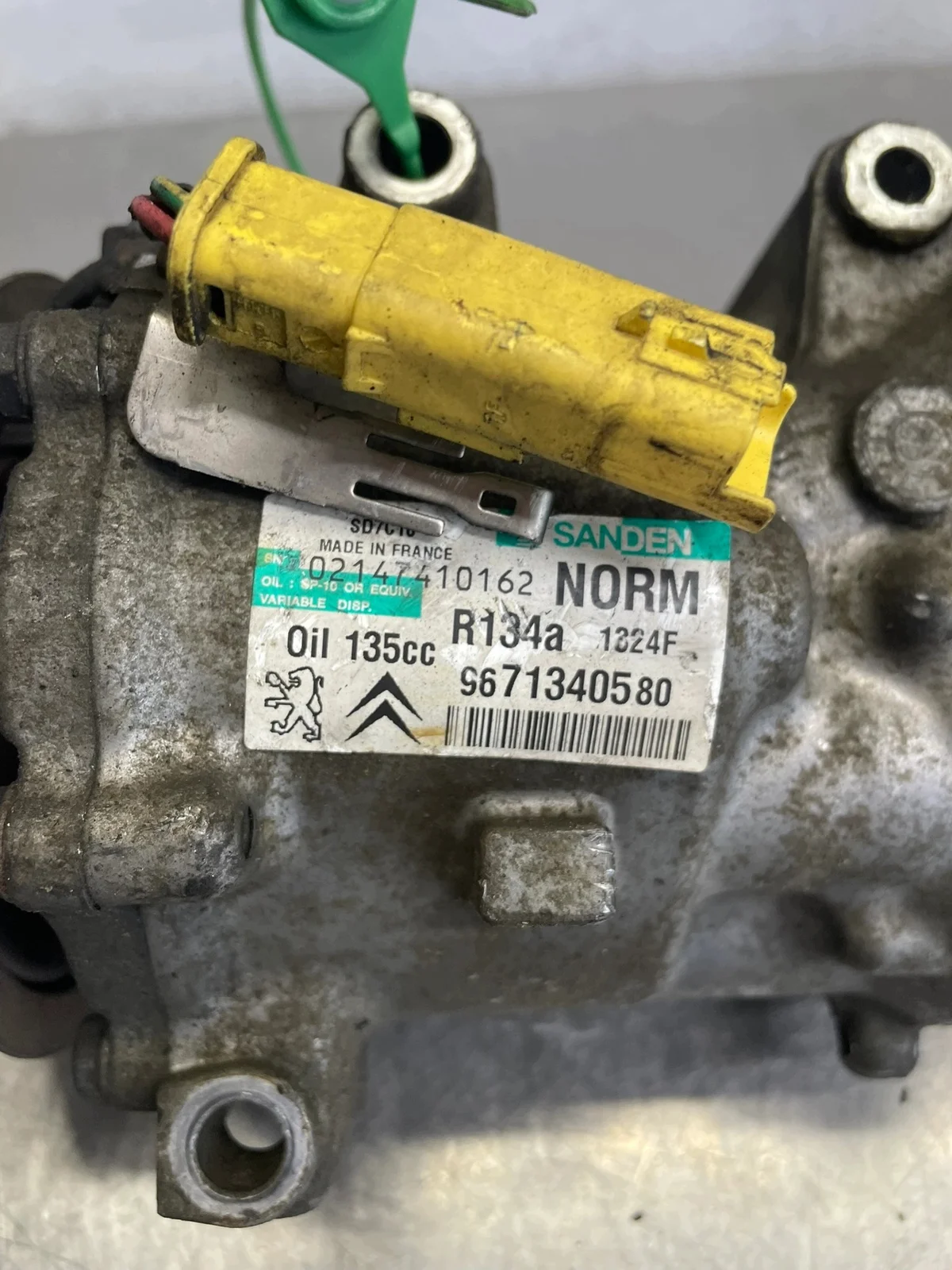 Peugeot 508 Air Conditioning Compressor 9671340580