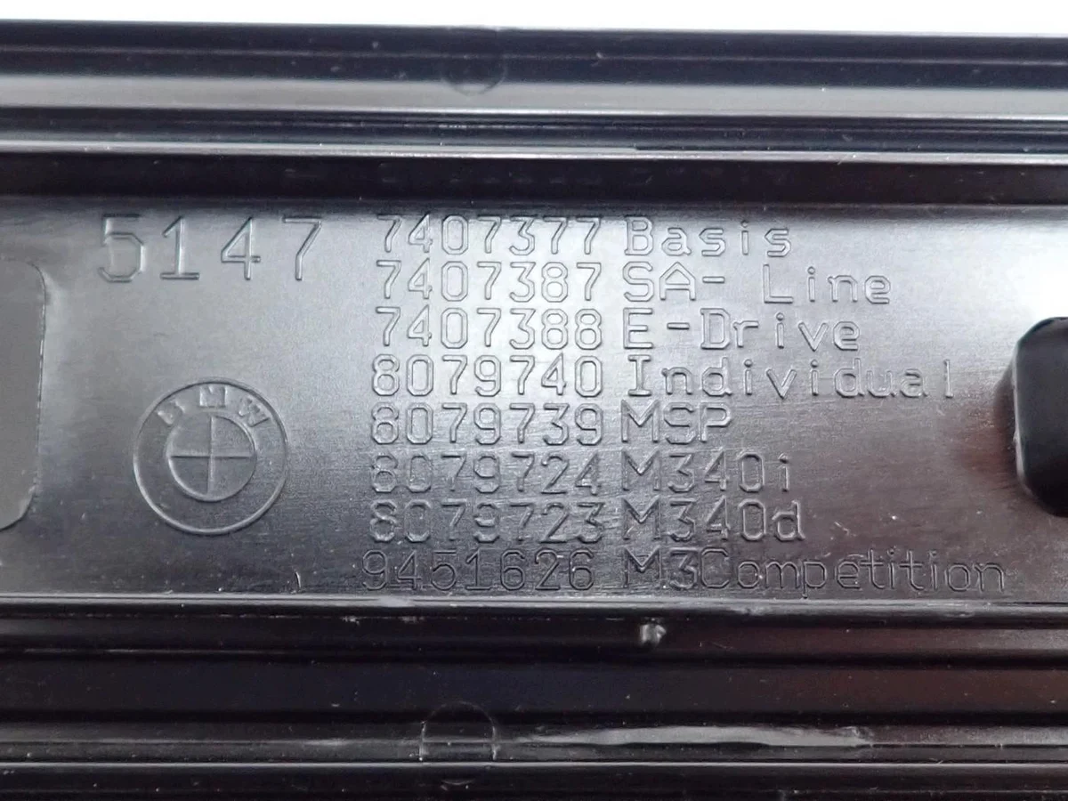 BMW 4 G26 Schwellerleiste Rechts Vorne M-Paket image 4