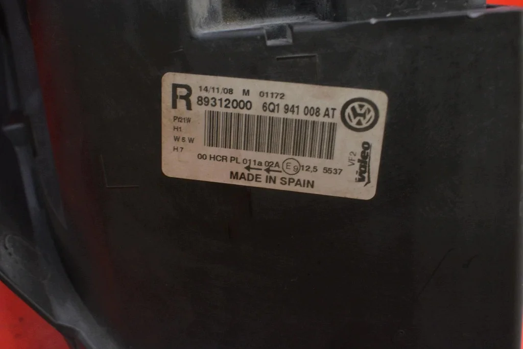 Scheinwerfer Rechts VW Polo 9N 05-09 6Q1941008AT image 6