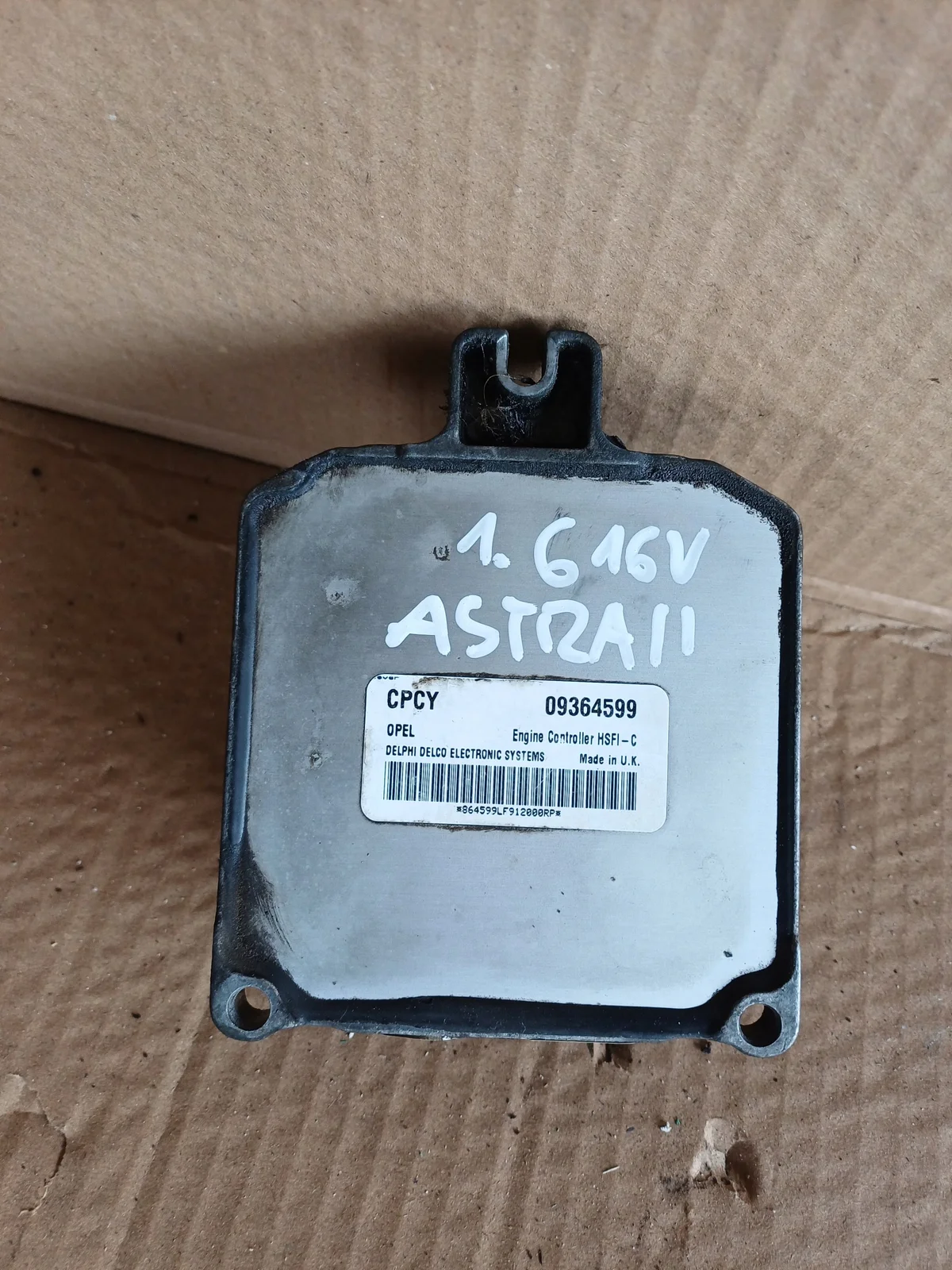 Unidad Control Motor Opel Astra II 1.6 16v