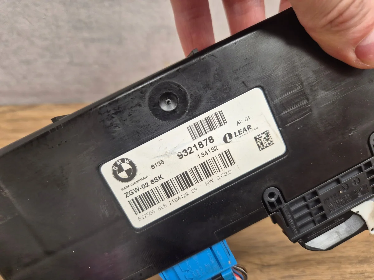 BMW Gateway Modul Steuereiung ZGW 9321878 thumbnail 1