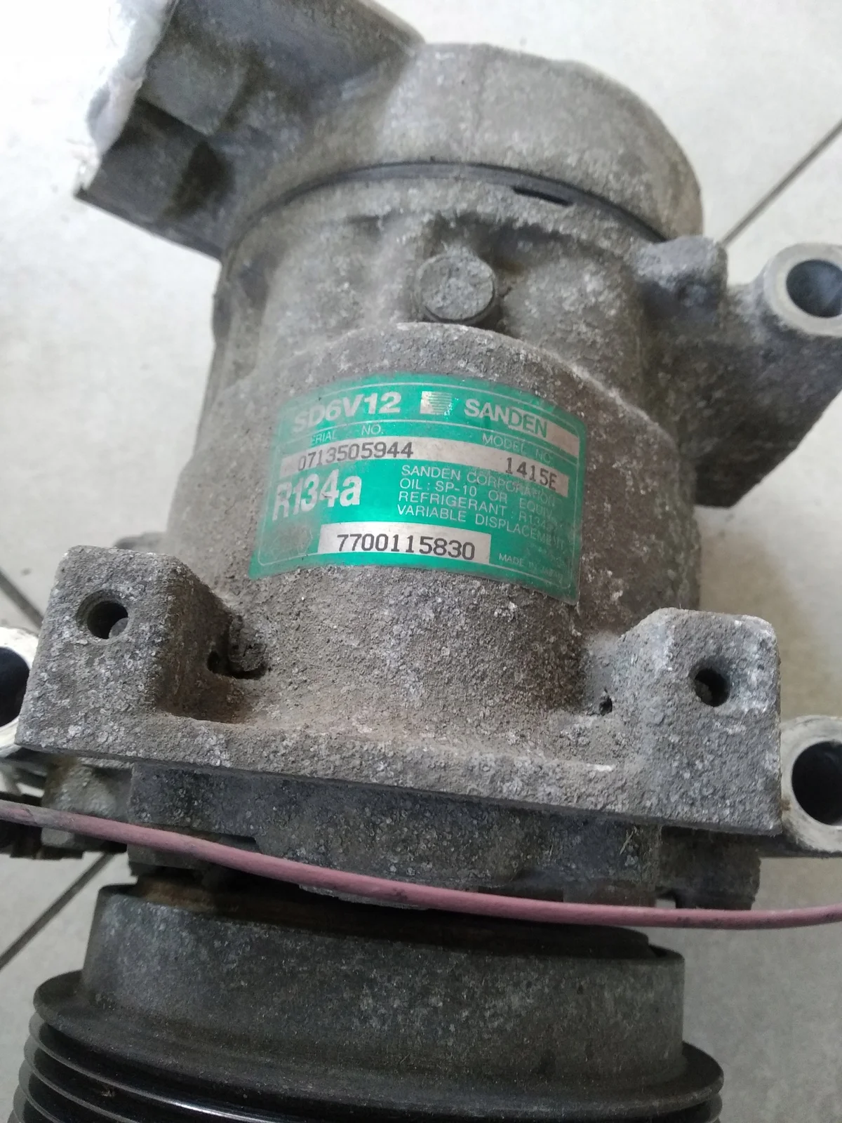 Klimakompressor Renault Clio II 7700115830 image 3