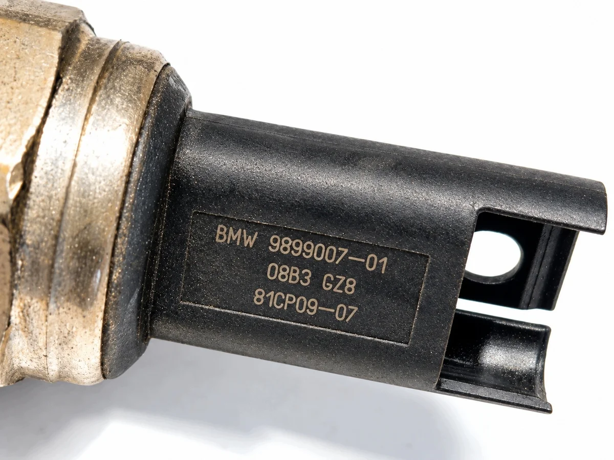 Kraftstoffdrucksensor BMW N53 gebraucht image 3