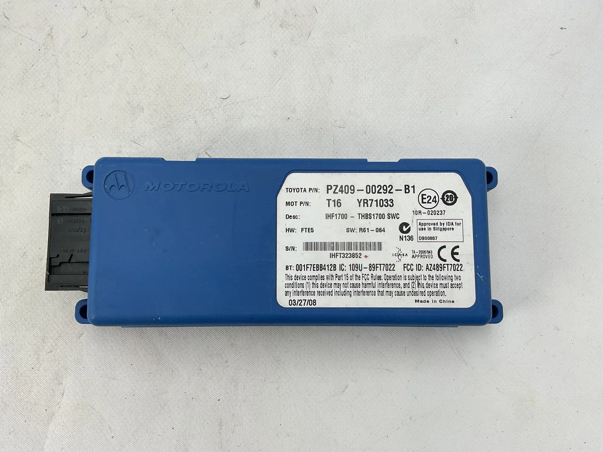Módulo Bluetooth Toyota PZ409-00292-B1 image 2