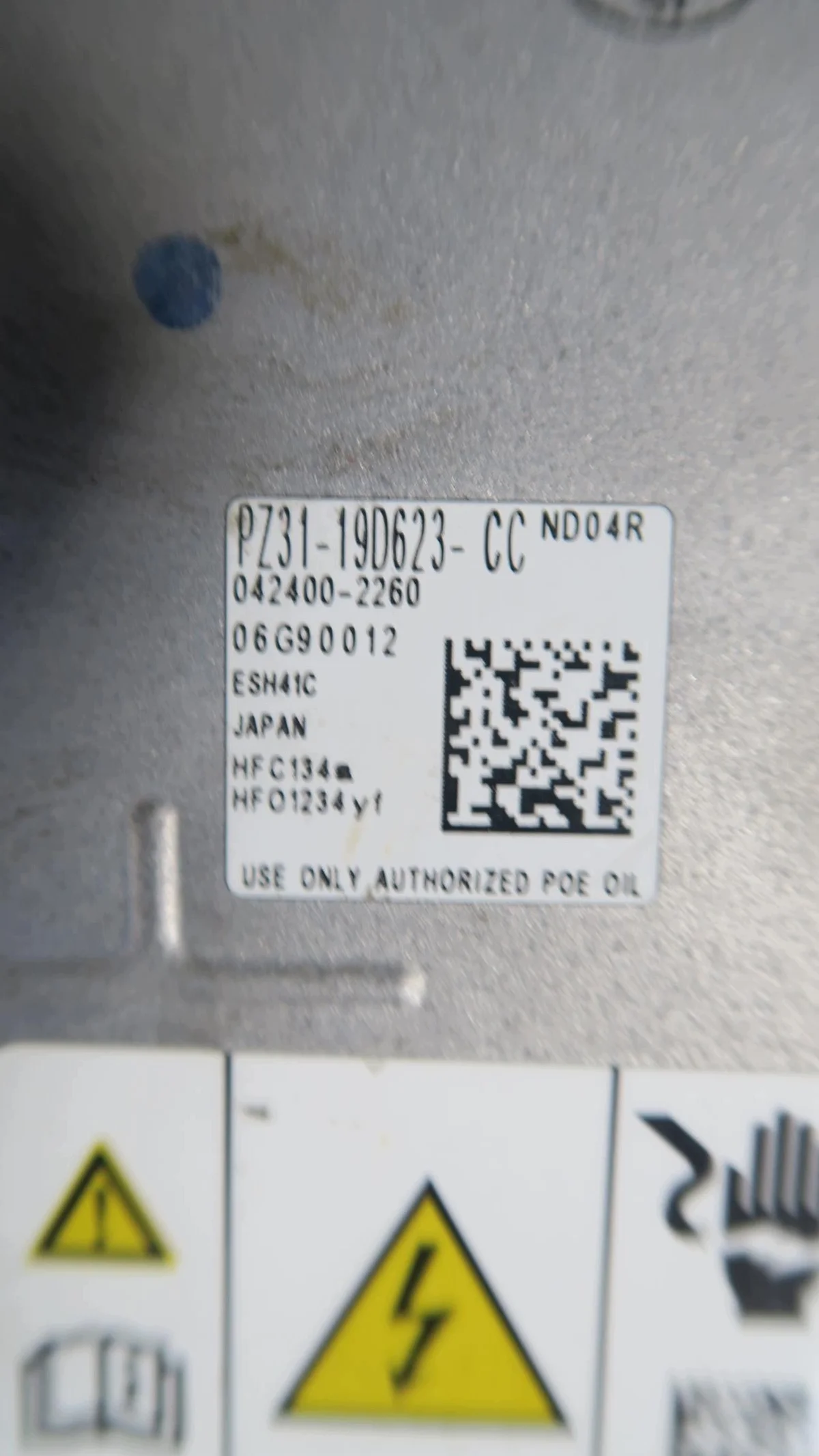 Compressor Ford E-Transit Custom MK2 PZ31-19D623-CC image 3