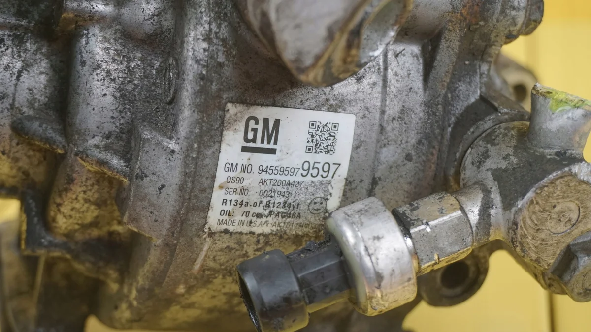 Compressor de Ar Condicionado Opel Mokka Astra B16DTH 94559597 image 7