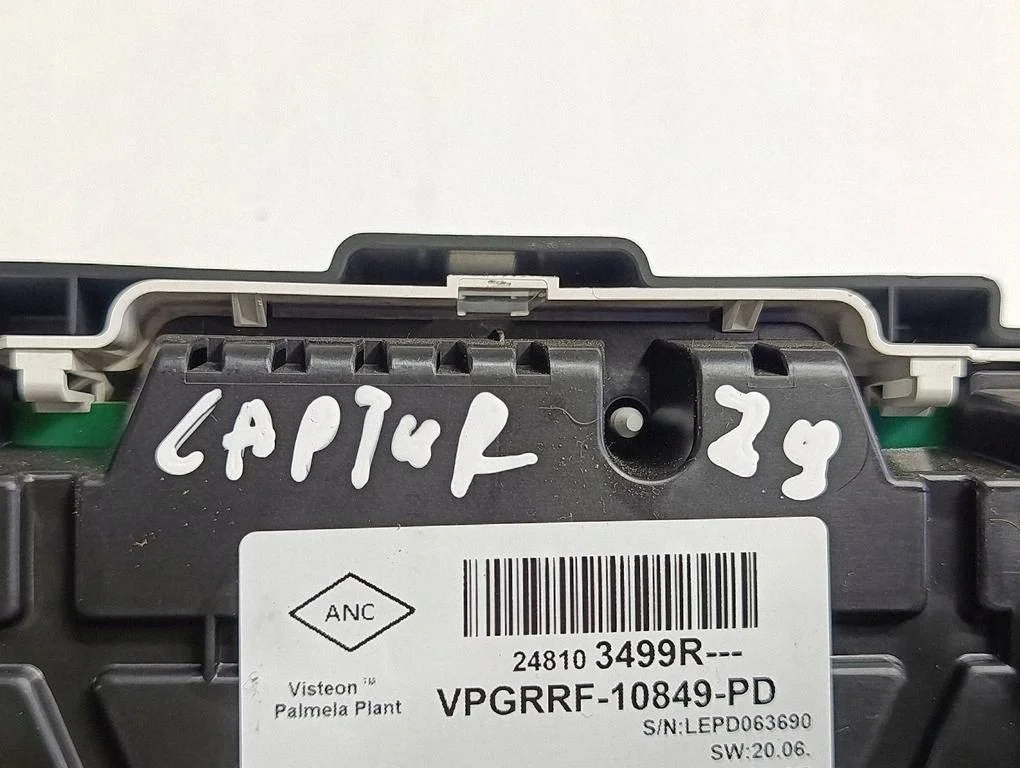 Renault Captur 13-19 Hastighetsmätare 248103499RZ9 image 6
