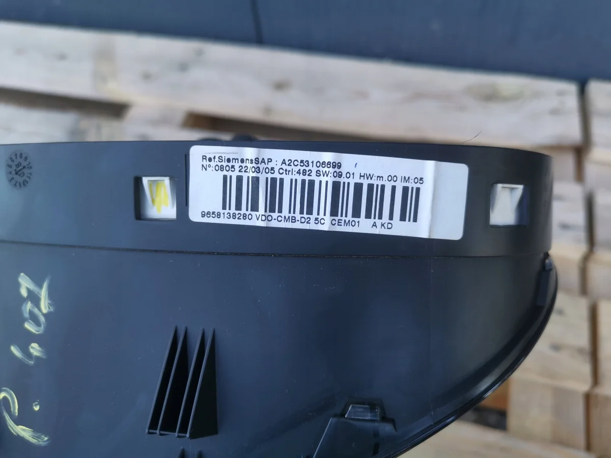 Kombiinstrument Peugeot 407 2.0 HDI 9658138280 image 3