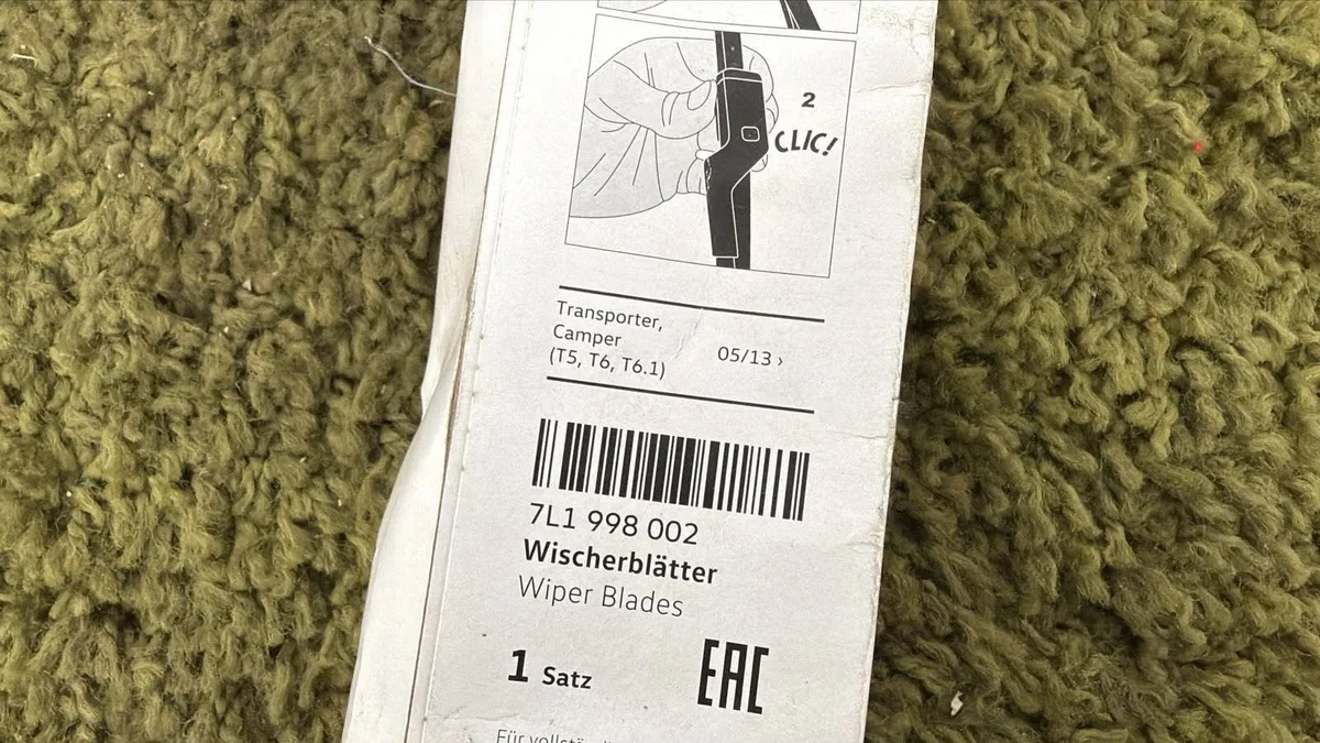 Scheibenwischer vorne VW Transporter T5 T6 T6.1 7L1998002 image 3