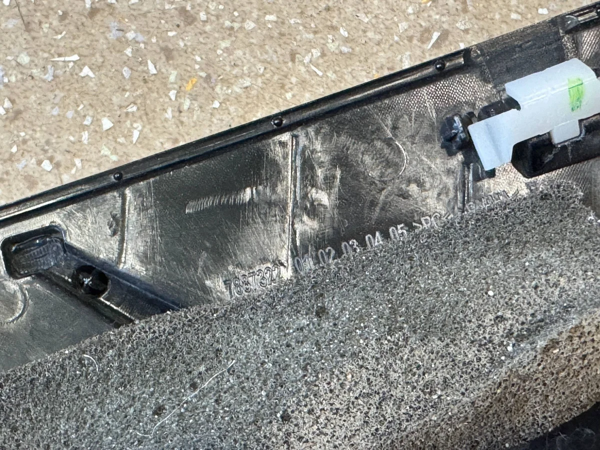 Luftansaugung Kotflügel Rechts BMW M3 G80 7887322 image 7