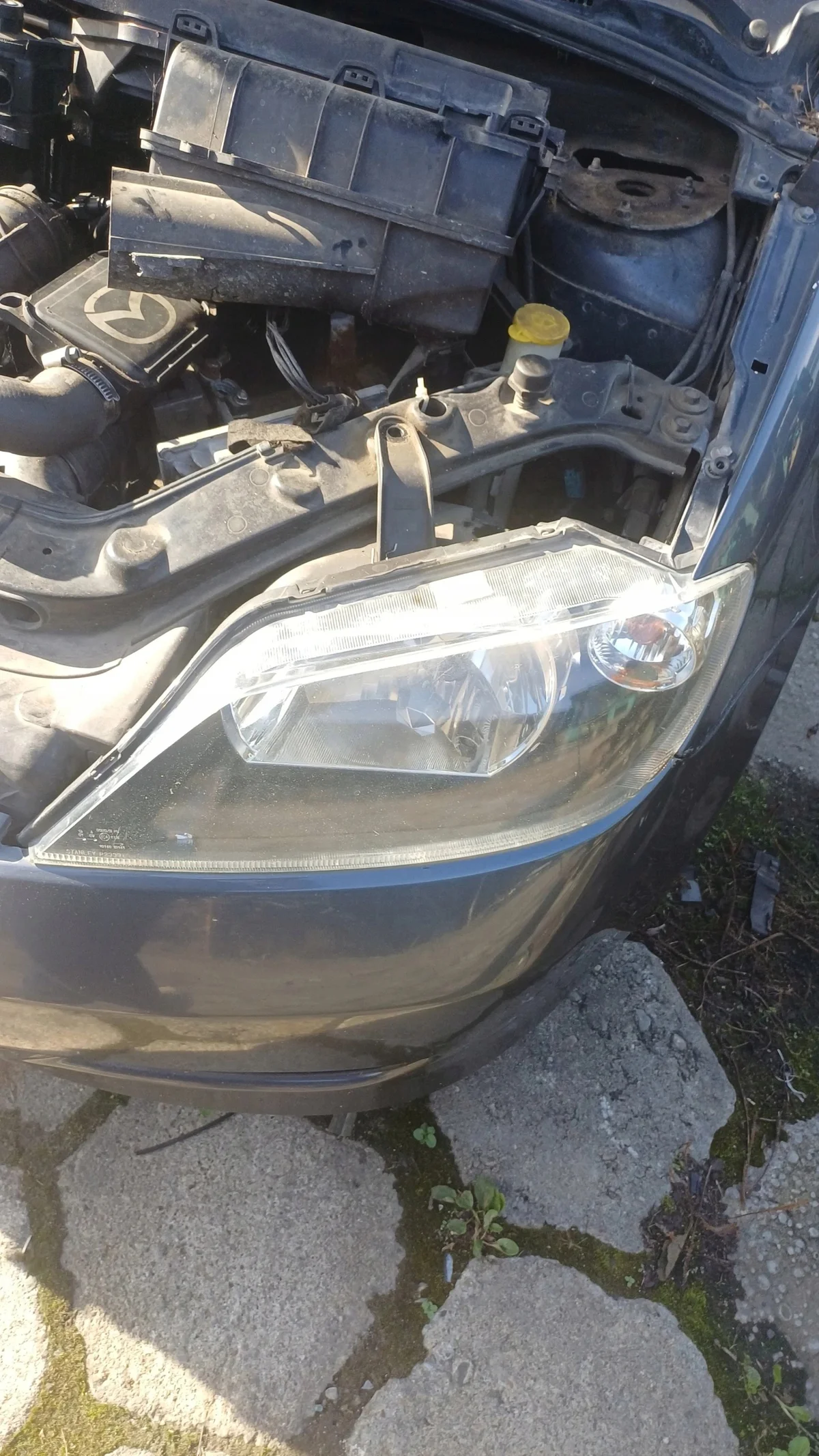 Mazda 2 I Scheinwerfer Links Gebraucht image 2