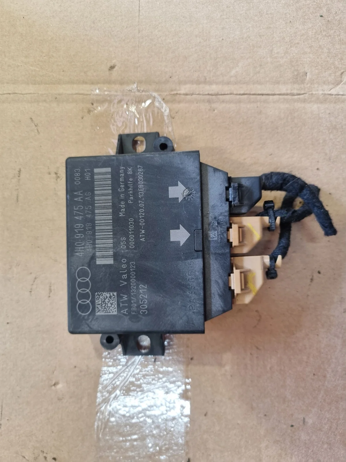Audi A8 Calculateur d'aide au stationnement 4H0919475AA