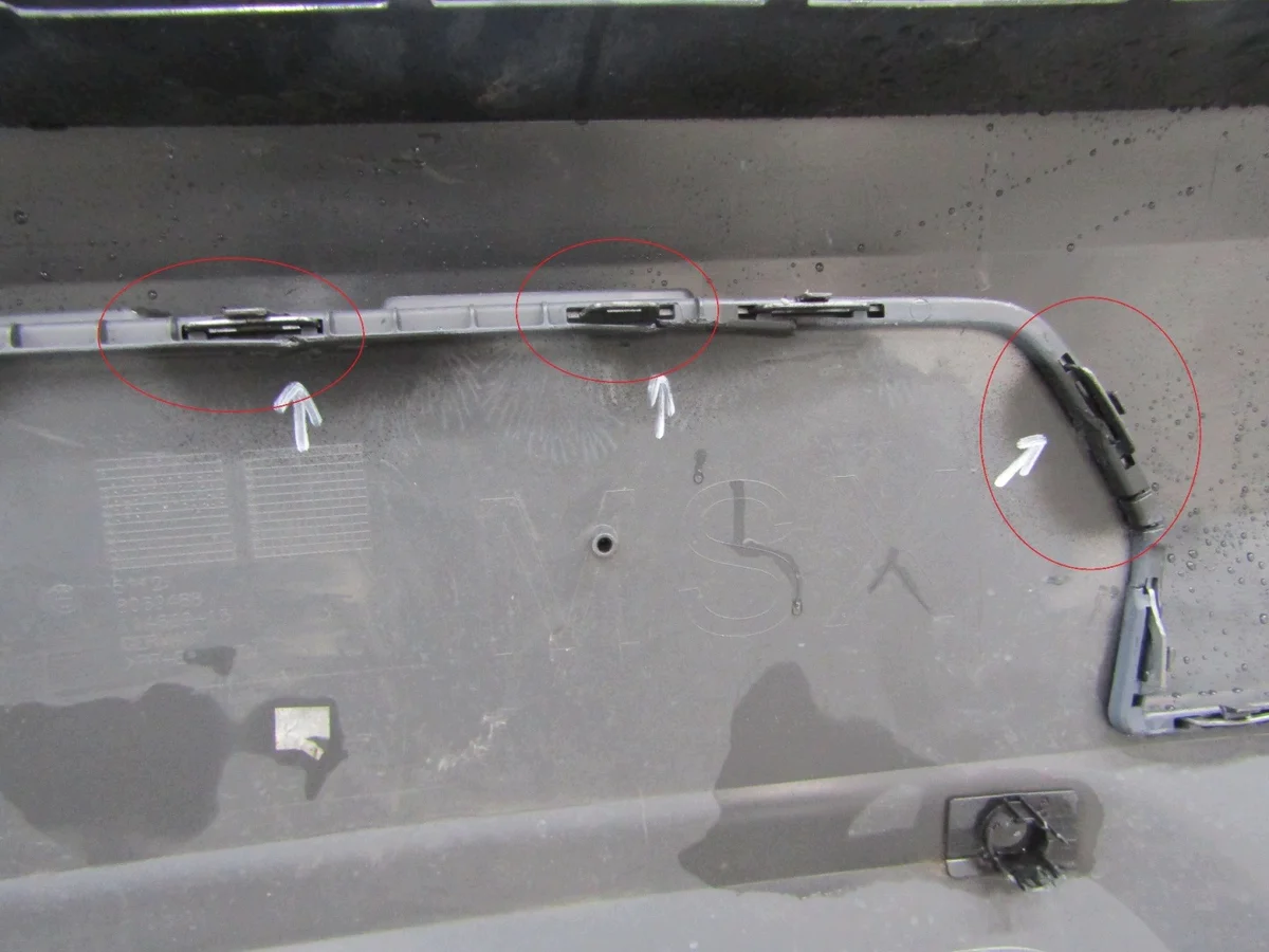 BMW X2 F39 M-Paket Heckstoßstange image 10