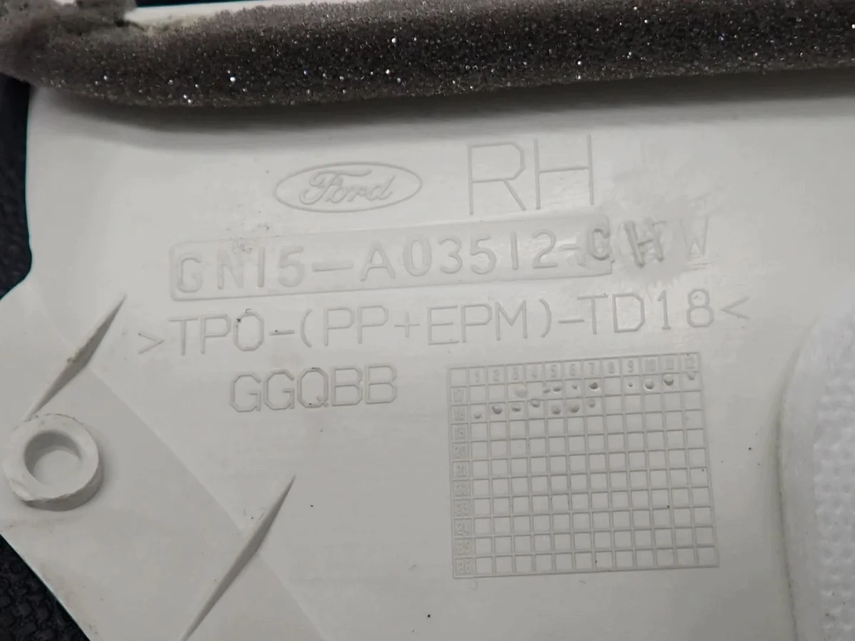 Abdeckung Säule Rechts Vorne Ford EcoSport GN15-A03512-CHW image 3