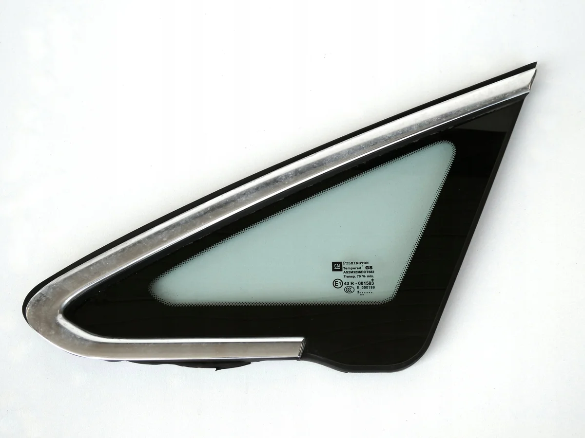 Opel Astra J 4 Karosseriescheibe Links Vorne Chrom
