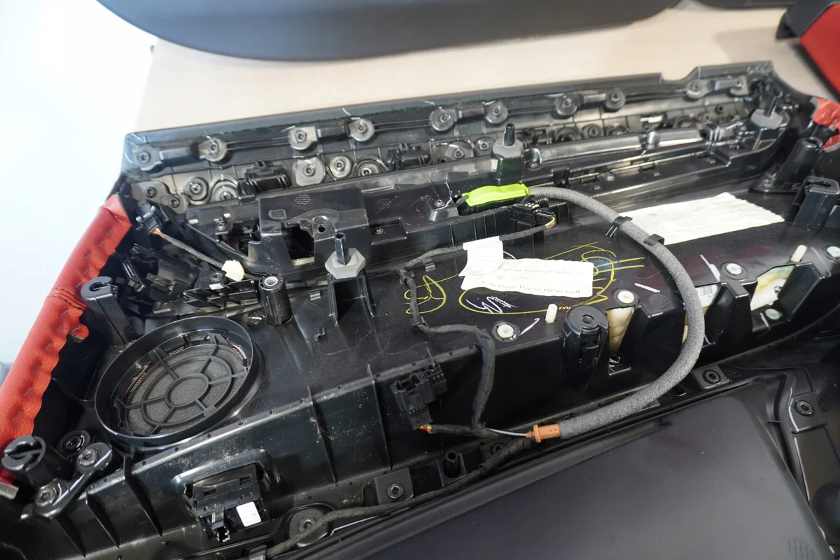 BMW X6 F16 Türverkleidung Leder LED image 8