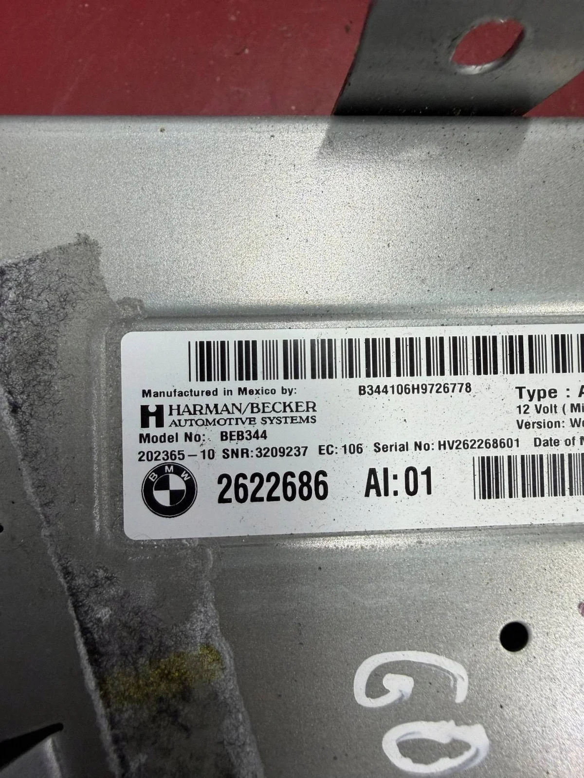 BMW Verstärker 2622686 gebraucht image 4