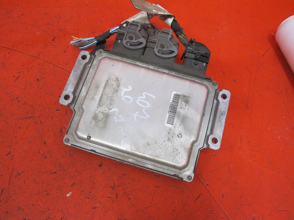 Peugeot 407 2.0 HDI ECU Moteur 9663548180 thumbnail 1