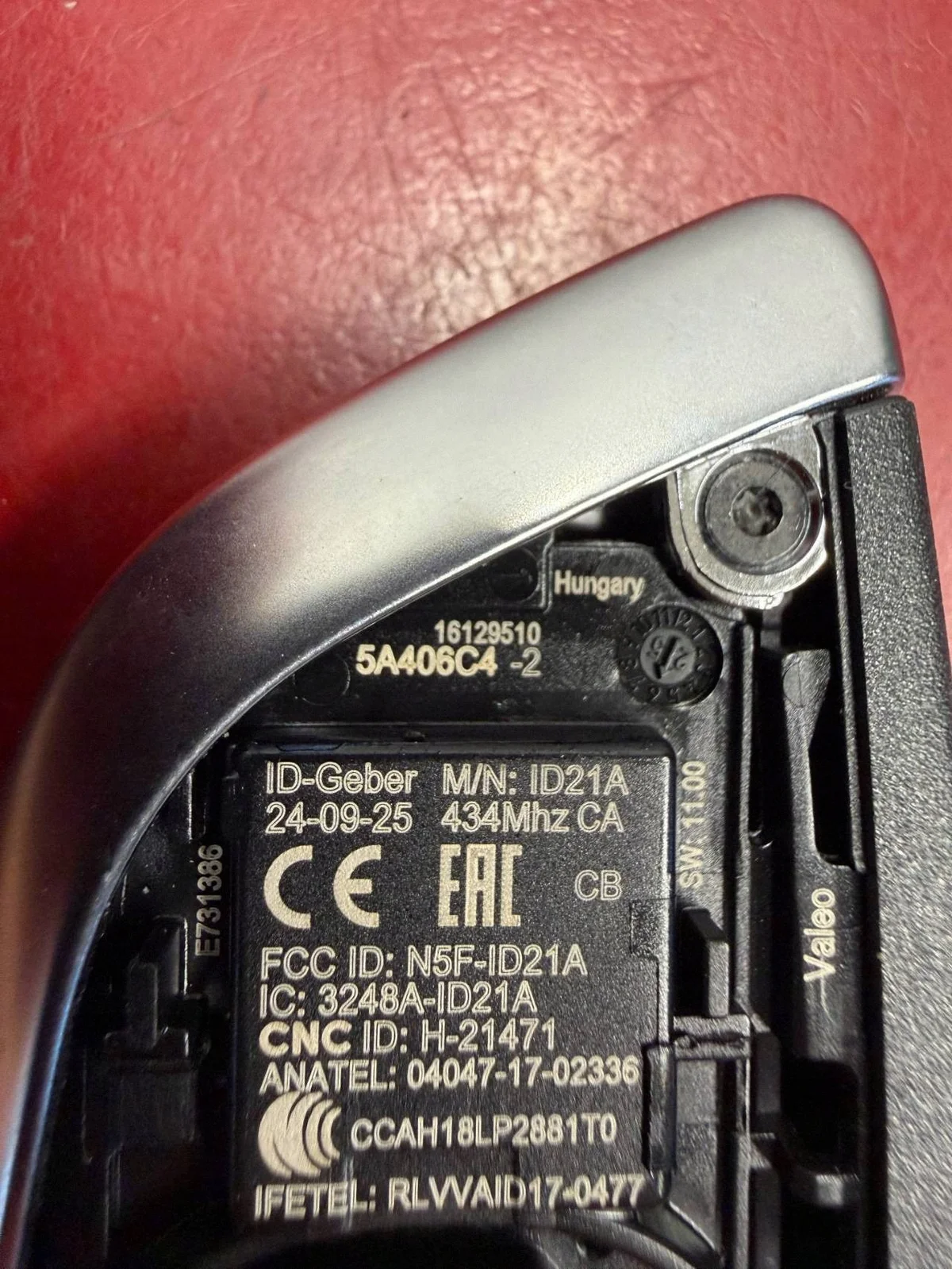 Clé BMW X3 G01 2019 OEM 5A406C4 image 3