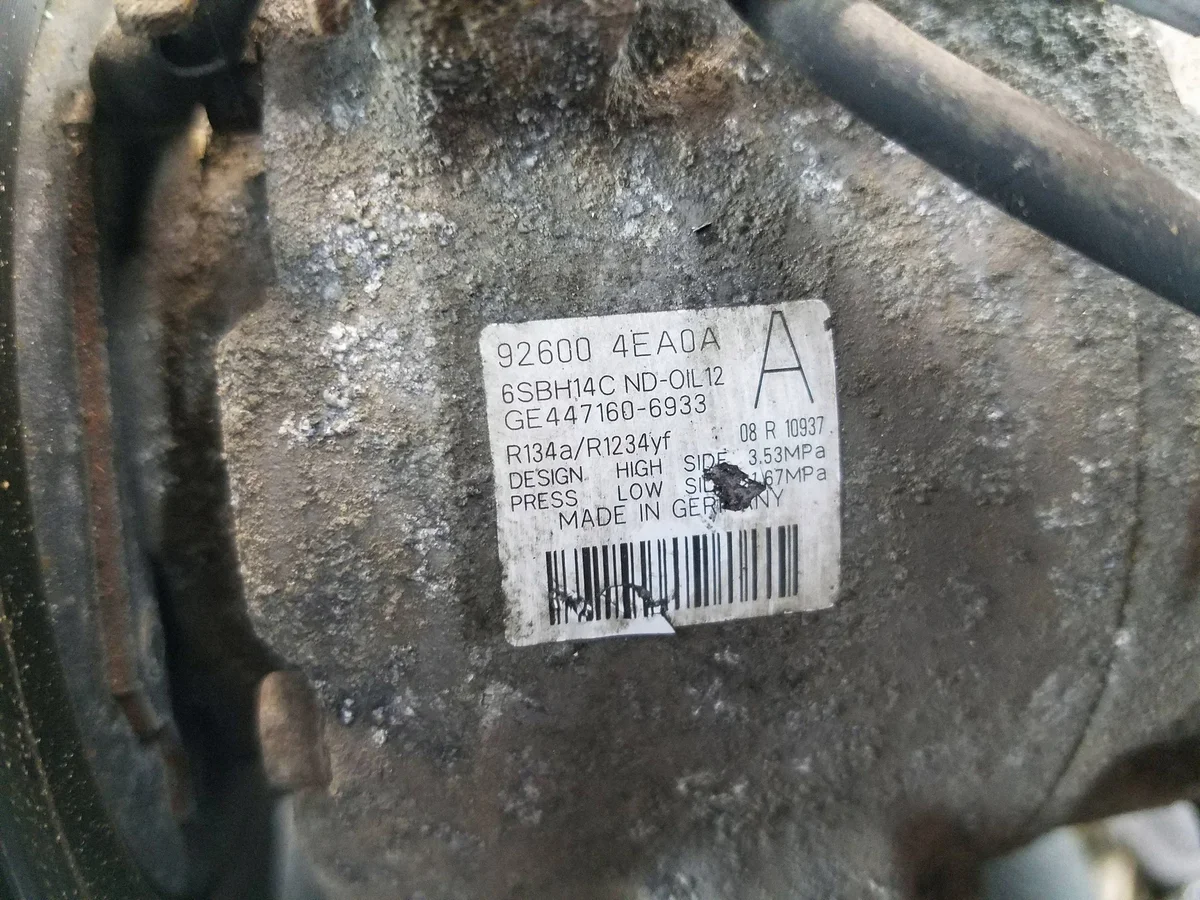 Klimakompressor Nissan Qashqai II J11 1.5 DCI SPRJ11FHUPARTS4565 image 5