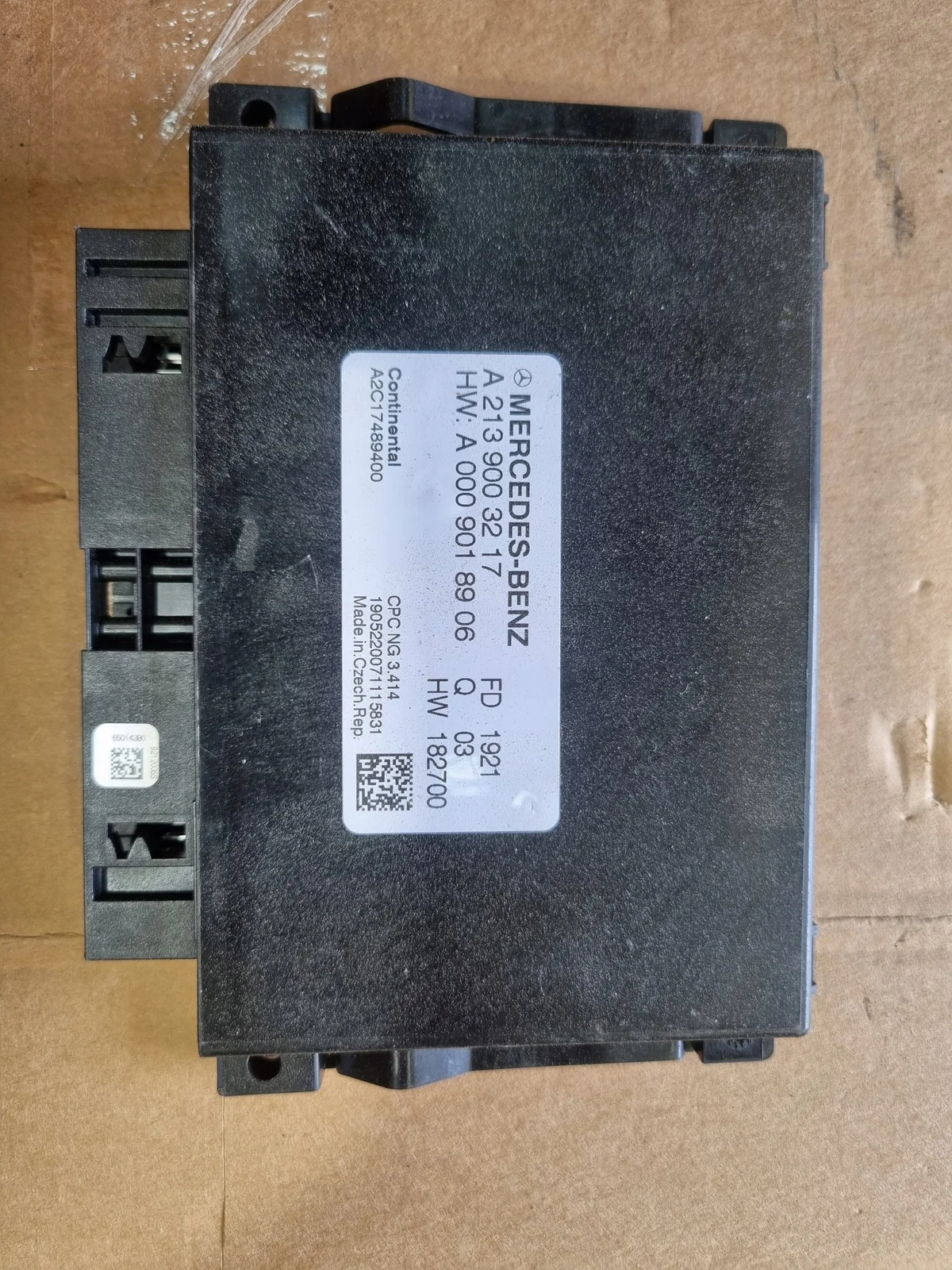 Aansturing versnellingsbak Mercedes-Benz A2139003217
