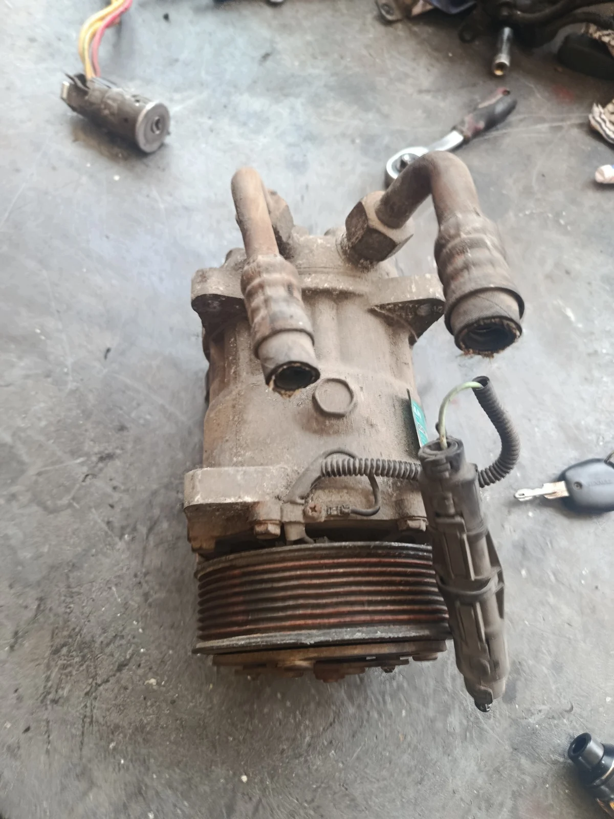 Compressor AC MAN TGA TGX 81619066012 image 3