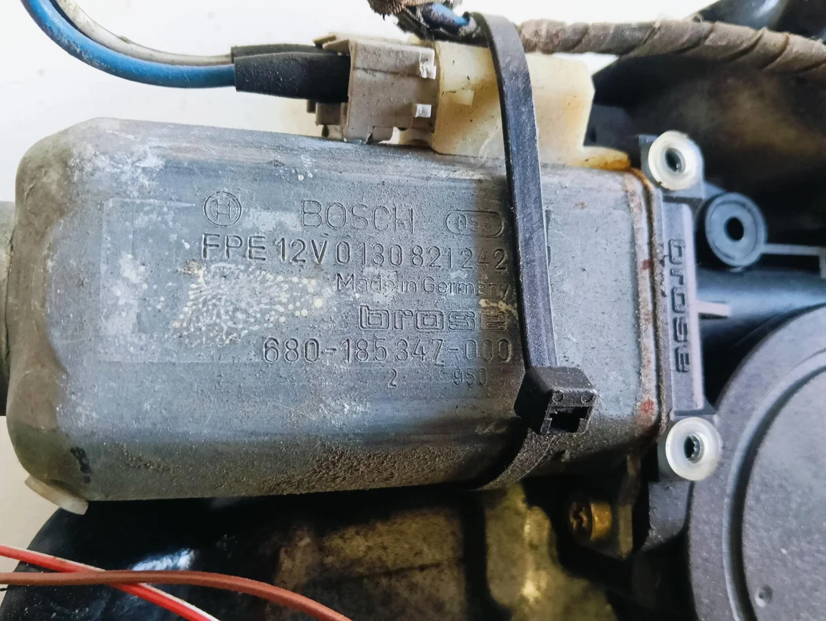 BMW 735I E32 Mecanismo Elevalunas Eléctrico Derecho Trasero 19283249 image 6