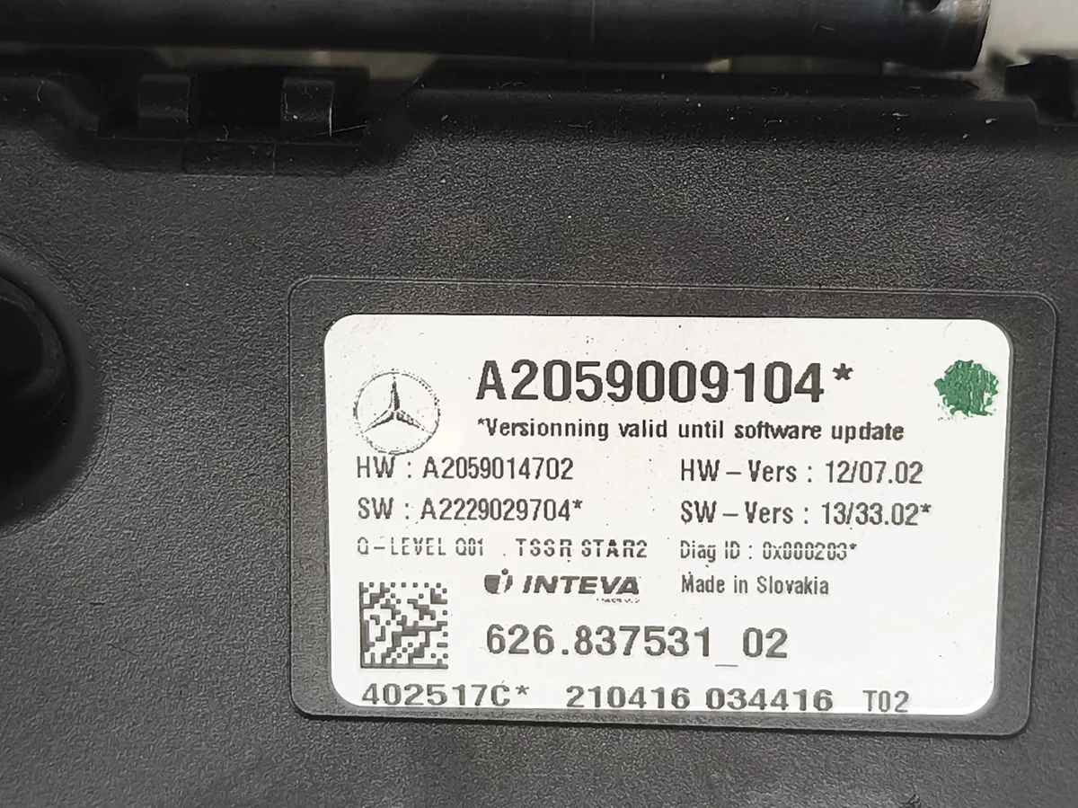 Schiebedach Motor Mercedes GLC 253 W205 image 5