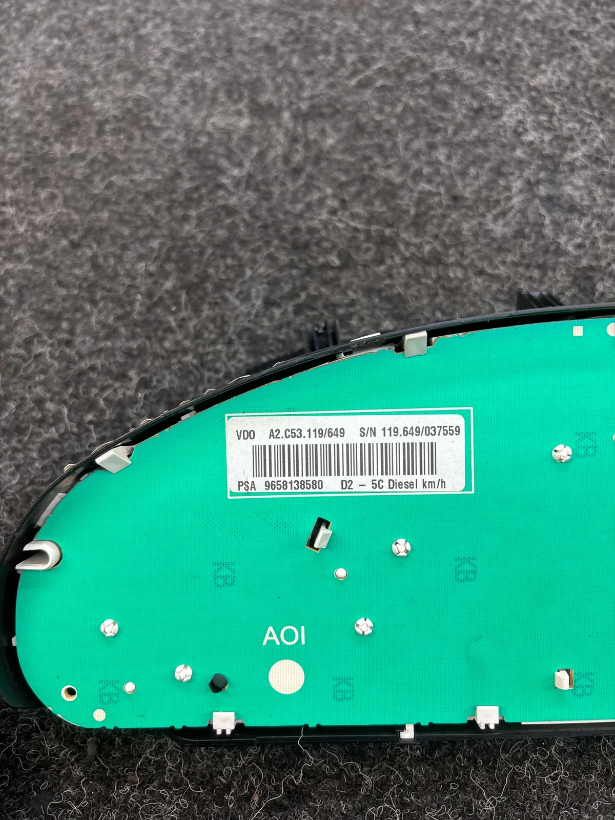 Peugeot 407 tellerunit 9658138580 image 9