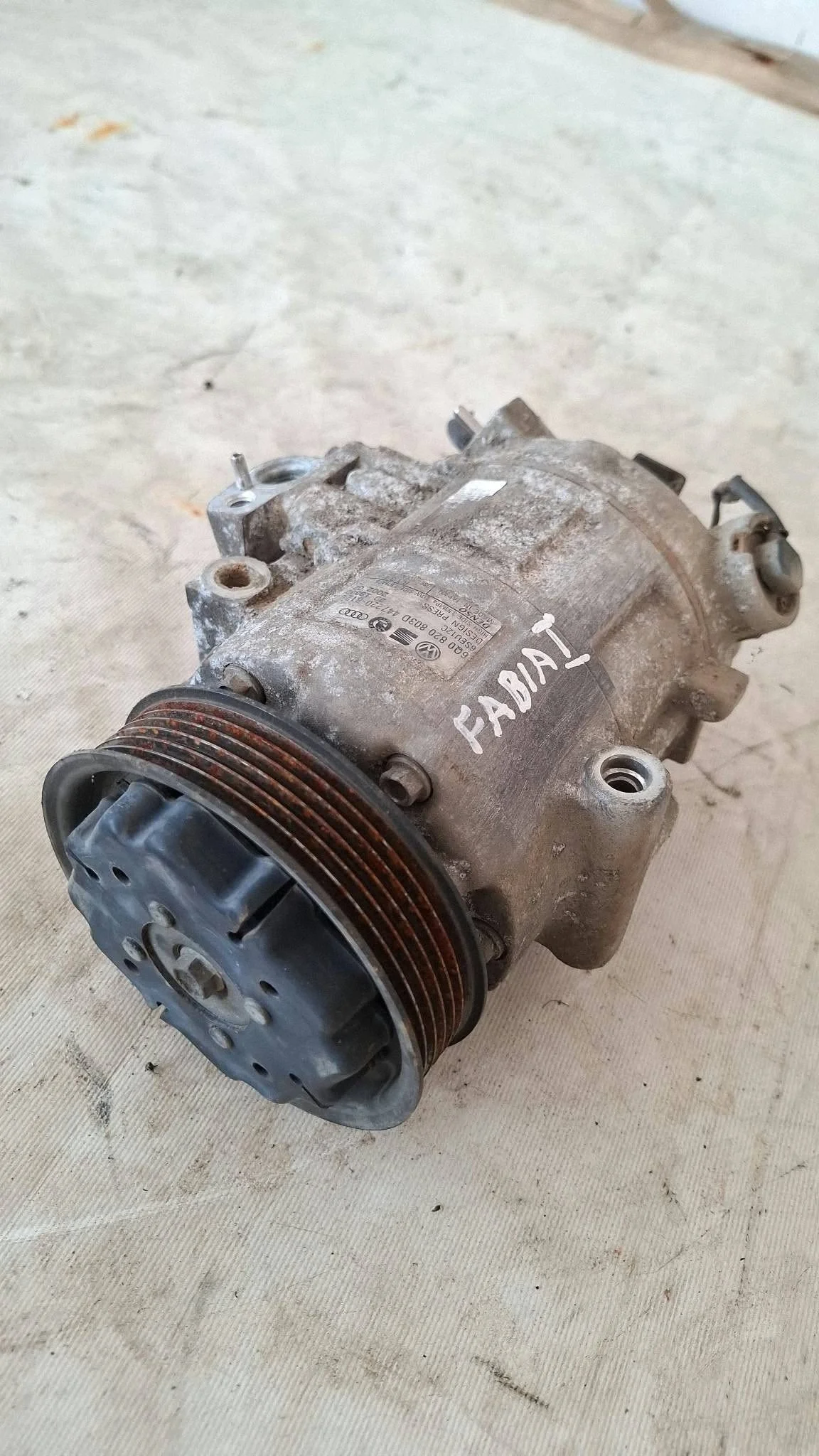 Compresor A/A Skoda Fabia 6Q0820803D image 3
