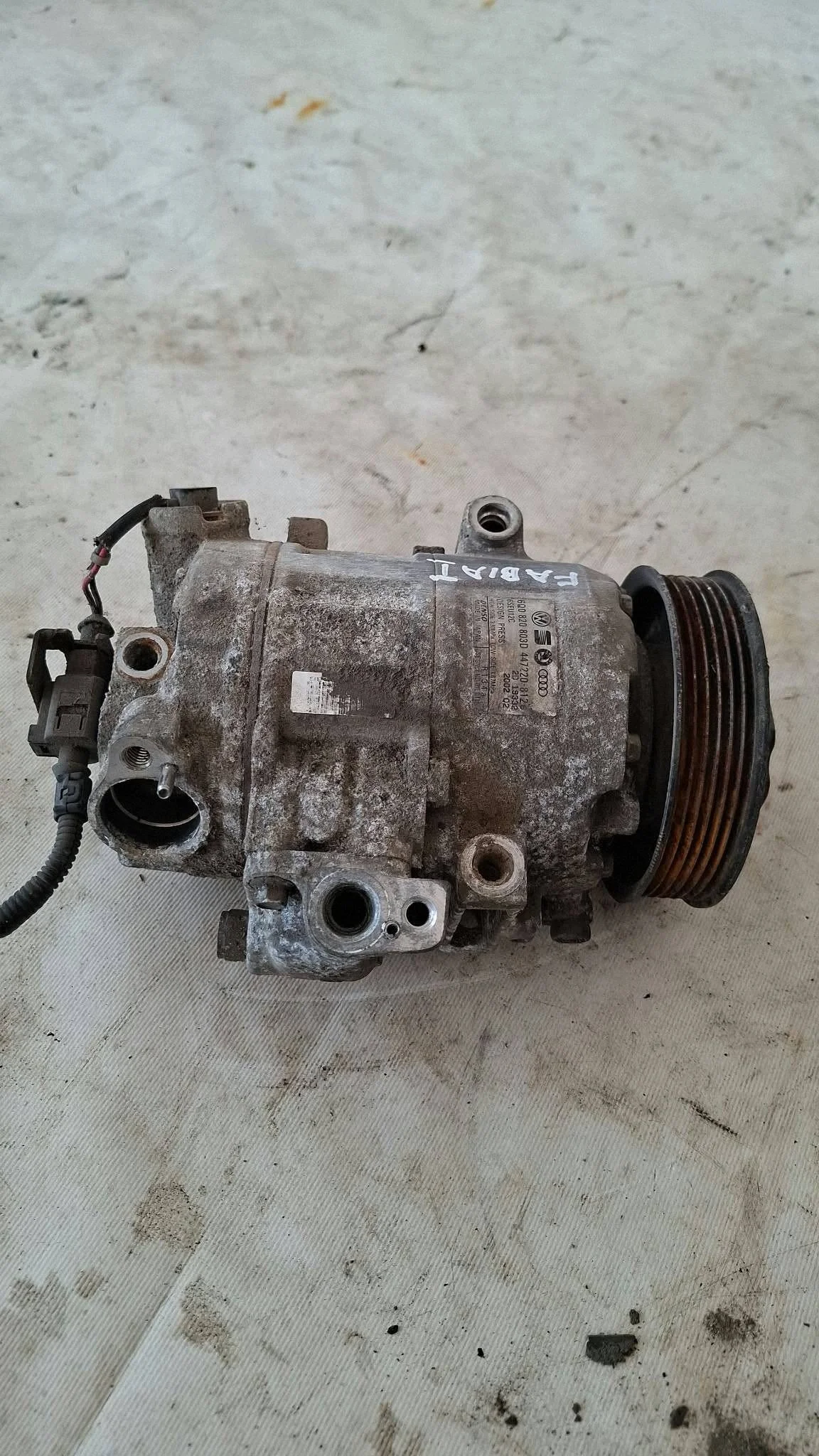 Compresor A/A Skoda Fabia 6Q0820803D image 4