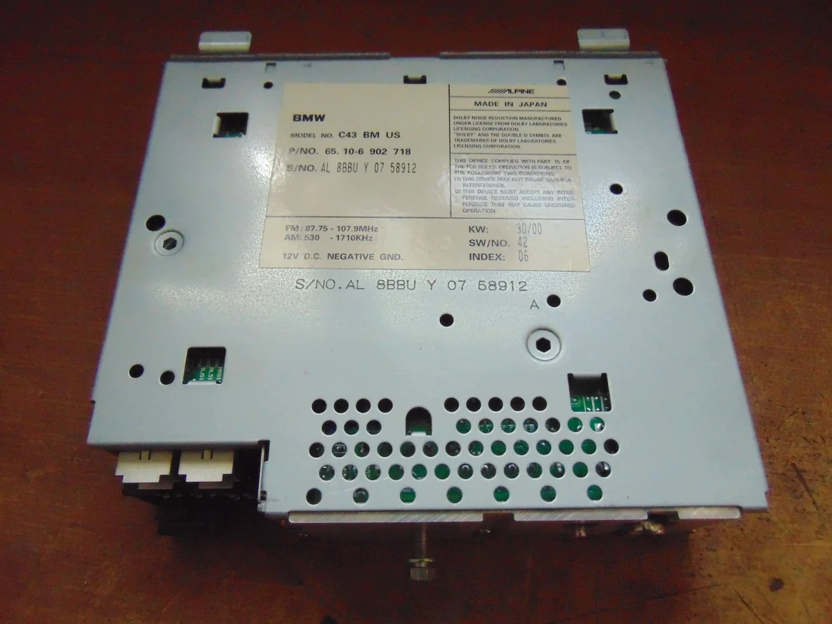 BMW E39 E38 E53 Radio Verstärker 6902718