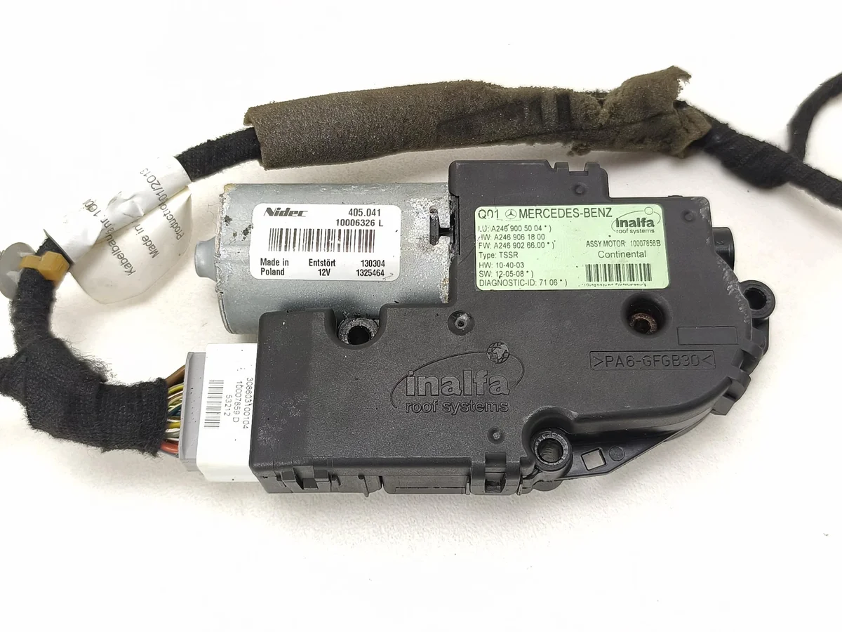 Schiebedach Motor Mercedes B W246 A2469005004