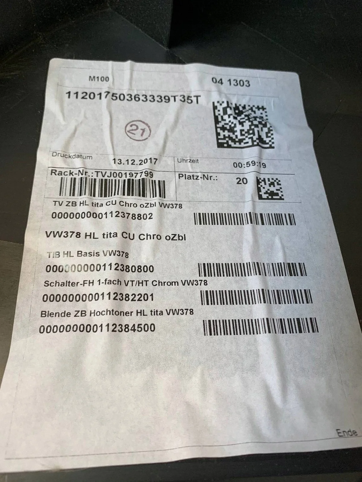 VW Touran ovipaneeli vasen takaosa OEM 0000001123780 image 7