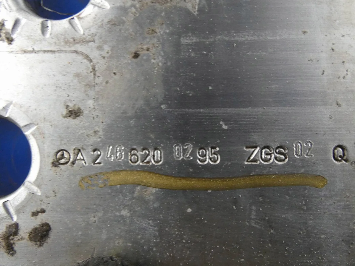 Mercedes W117 W176 W156 W246 Stoßfängerhalter Rechts Vorne image 3