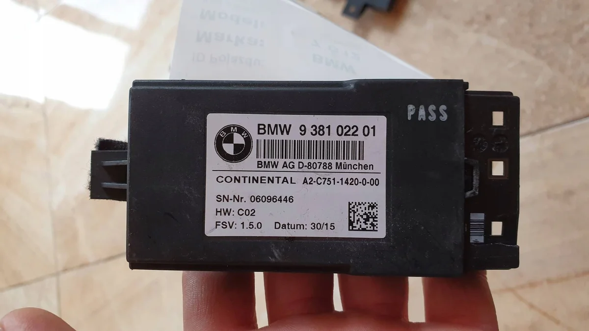 Modulo 9381022 BMW Serie 7 G12 Usato image 2